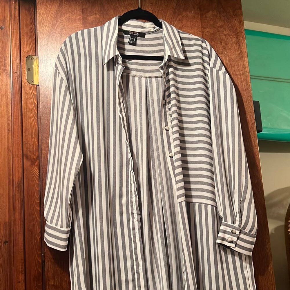 Forever 21 long button up